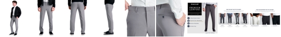 Haggar Men's Premium Comfort Slim-Fit Performance Stretch Flat-Front Dress Pants